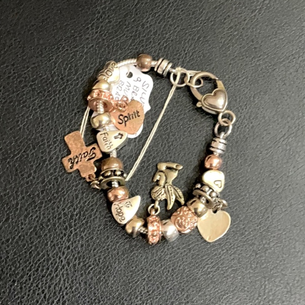 925 Multi Charm Bracelets Bundle. - image 1